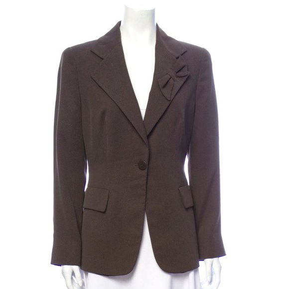 Giorgio Armani brown blazer - Picture 1 of 5